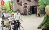 Hoài niệm về làng rau húng Láng trên những bức tường